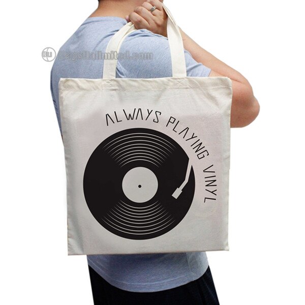 Cotton Tote - Record Design